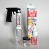 Kit trasparente 2k lucido in vasetto con Spray Gun e impugnatura