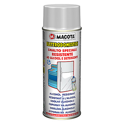Elettrodomestici | vernice spray per elettrodomestici | resistente | alcool e detergenti