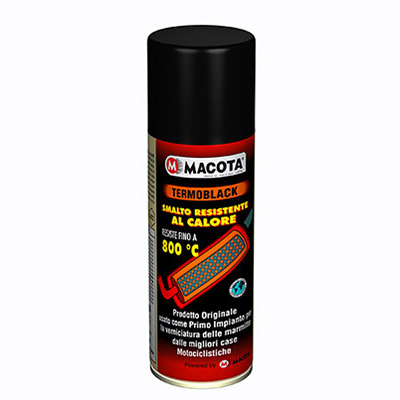 Vernice spray resistente al calore, per alte temperature per marmitte   Rosso Alta Temperatura