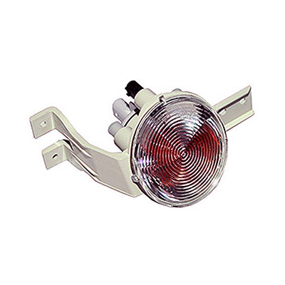 Fanale Anteriore Destro senza Porta Lampada - Bianco