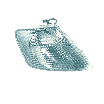 Fanale Anteriore Destro senza Porta Lampada - Bianco