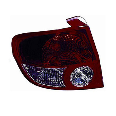 Fanale Posteriore Sinistro senza Porta Lampada