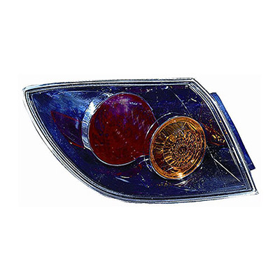 Fanale Posteriore Esterno Sinistro senza Porta Lampada