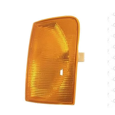 Fanale Anteriore Sinistro con Porta Lampada - Arancio