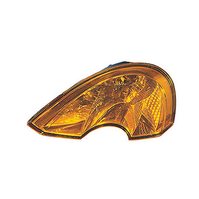 Fanale Anteriore Sinistro senza Porta Lampada - Arancio