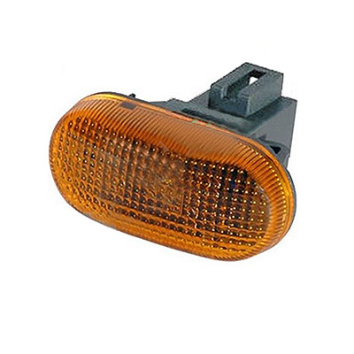 Fanalino Freccia Laterale Destro/Sinistro con Porta Lampada - Arancio