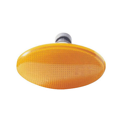 Fanalino Freccia Laterale Destro/Sinistro con Porta Lampada - Arancio