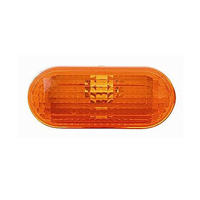 Fanalino Freccia Laterale Destro/Sinistro senza Porta Lampada - Arancio