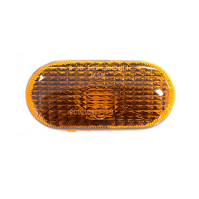 Fanalino Freccia Laterale Destro/Sinistro senza Porta Lampada - Arancio