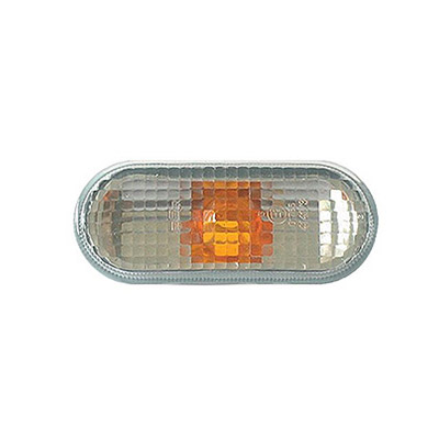 Fanalino Freccia Laterale Destro/Sinistro senza Porta Lampada - Bianco