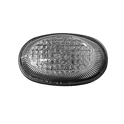 Fanalino Freccia Laterale Destro/Sinistro senza Porta Lampada - Bianco