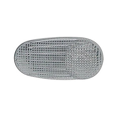 Fanalino Freccia Laterale Destro/Sinistro senza Porta Lampada - Bianco