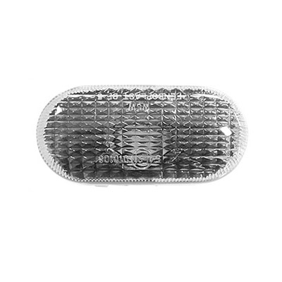 Fanalino Freccia Laterale Destro/Sinistro senza Porta Lampada - Bianco