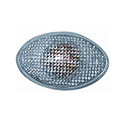 Fanalino Freccia Laterale Destro/Sinistro senza Porta Lampada - Bianco