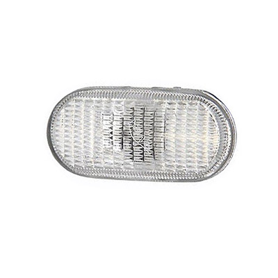 Fanalino Freccia Laterale Destro/Sinistro senza Porta Lampada - Bianco