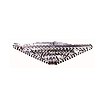 Fanalino Freccia Laterale Destro/Sinistro senza Porta Lampada - Bianco