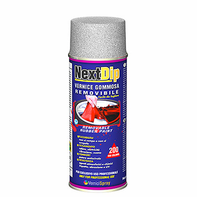 NextDip Metallic Removable Rubber Coating in spray can