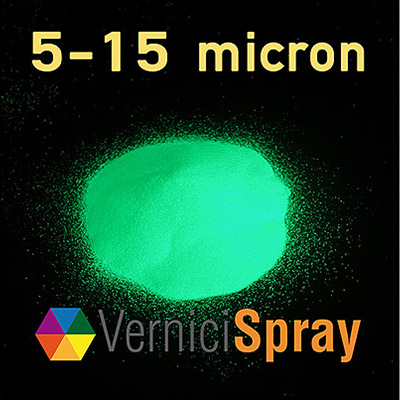 Phosphorescent Pigment high performance: more than 12 hours of light. for many purposes. microns 5-15