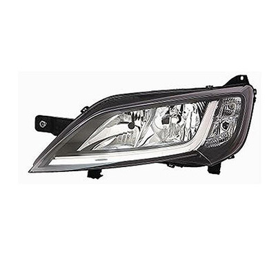 Faro Anteriore Sinistro - Mod. H7+H7, Elettrico con Motore