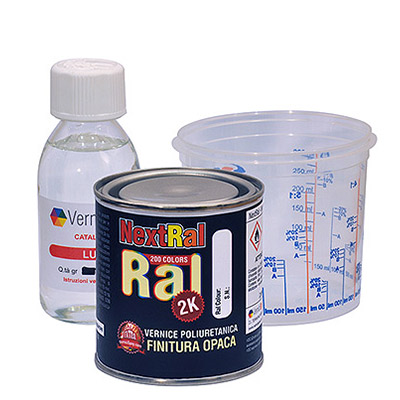 NextRal 2k Polyurethane Paint Matt RAL colours in can 250 gr