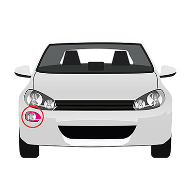 Cornice Fendinebbia Destra