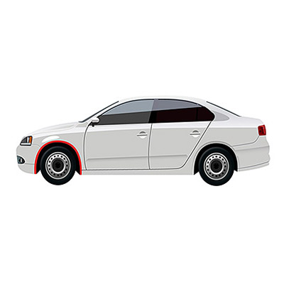Front Left Wheel Arch Trim Extension