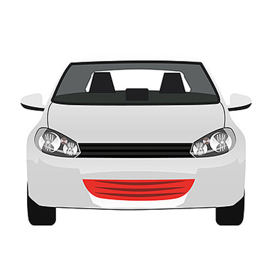 Grille de Calandre Droite