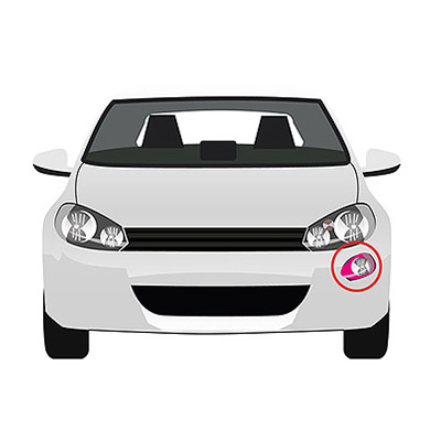 Left Daytime Running Light