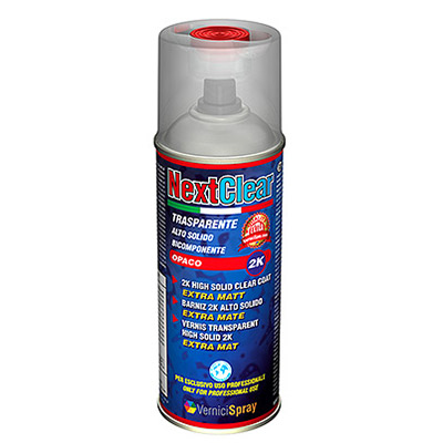 Trasparente Alto Solido bicomponente Opaco in bomboletta spray per auto, moto, industria
