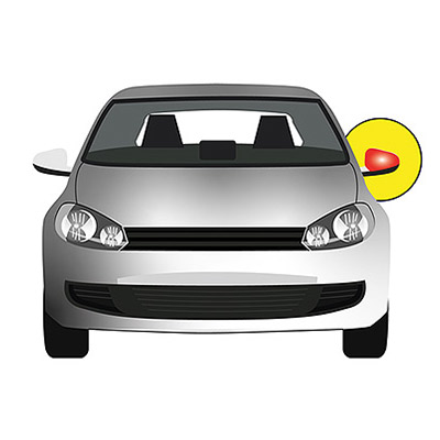 Left Wing Mirror Indicator Turn Signal