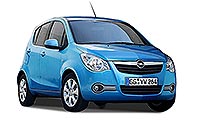 opel agila 2008 - 2015