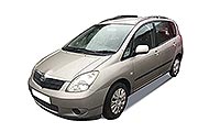 toyota corolla verso 2002 - 2004