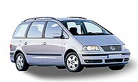 volkswagen sharan 2000 - 2003