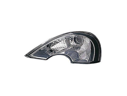 Fanale Anteriore Destro senza Porta Lampada - Bianco renault modus 2004 - 2007