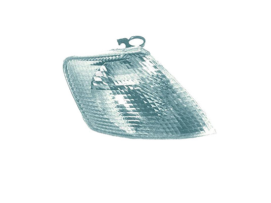 Fanale Anteriore Destro senza Porta Lampada - Bianco volkswagen passat 1996 - 2000
