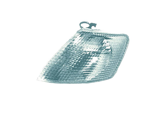 Fanale Anteriore Sinistro senza Porta Lampada - Bianco volkswagen passat 1996 - 2000