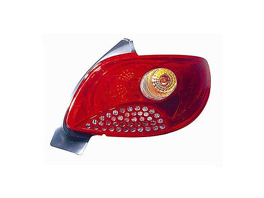 Fanale Posteriore Sinistro senza Porta Lampada peugeot 206+ 2009 - 2013
