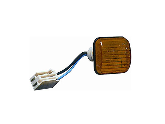 Fanalino Freccia Laterale Destro/Sinistro con Porta Lampada - Arancio citroen jumper 1994 - 2001