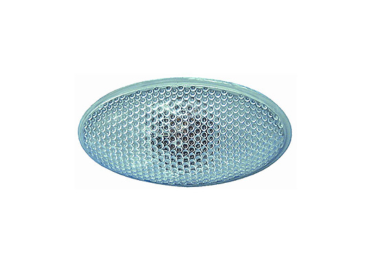 Fanalino Freccia Laterale Destro/Sinistro senza Porta Lampada - Bianco peugeot 407 2004 - 2007