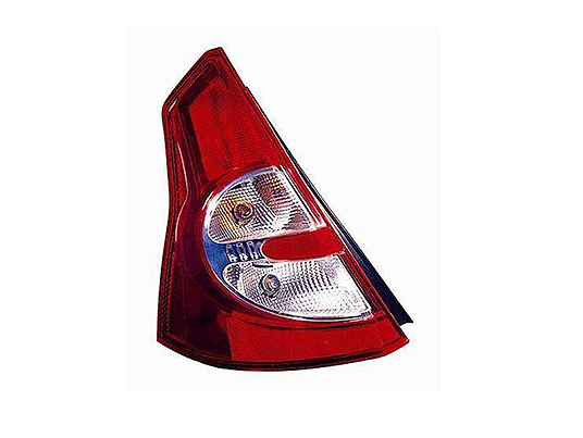 Fanale Posteriore Sinistro senza Porta Lampada - Bianco/Rosso dacia sandero 2008 - 2012