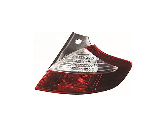 Fanale Posteriore Sinistro senza Porta Lampada - Bianco/Rosso renault megane 2008 - 2012