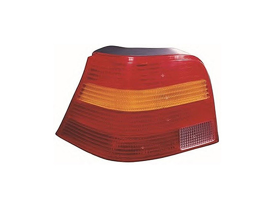 Fanale Posteriore Sinistro senza Porta Lampada - Arancio/Rosso volkswagen golf iv 1997 - 2003