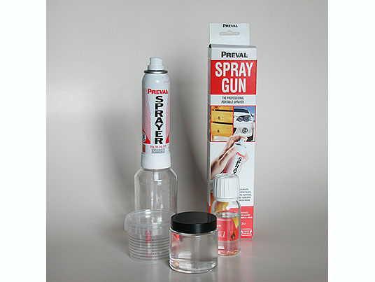 Vernis transparent 2K Altolucido en pot de 100 ml complet de Spray Gun  