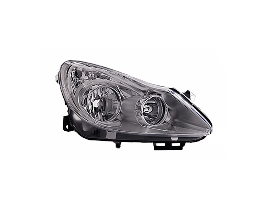 Faro Anteriore Destro - Mod. H7+H1, Elettrico senza Motore opel corsa 2006 - 2011