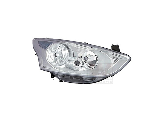 Faro Anteriore Destro - Mod. H7+H15, Elettrico con Motore ford b-max 2012 - 2017