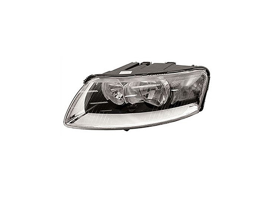 Faro Anteriore Sinistro - Mod. H7+H15, Elettrico con Motore audi a6 2008 - 2011