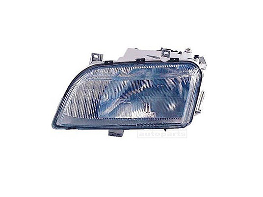 Faro Anteriore Destro - Mod. H4, Elettrico con Motore seat alhambra 1995 - 2000