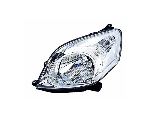 Faro Anteriore Destro - Mod. H4, Elettrico con Motore peugeot bipper 2007 - 2016