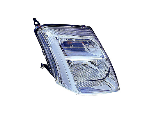 Faro Anteriore Destro - Mod. H4, Elettrico con Motore citroen c2 2008 - 2010