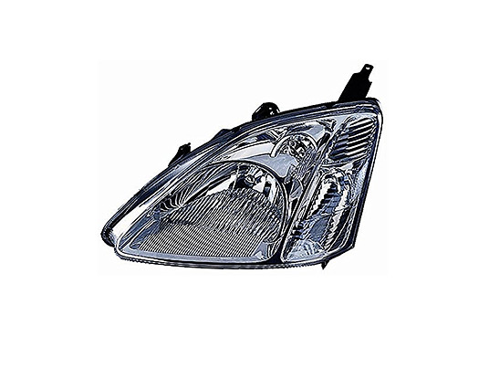 Faro Anteriore Destro - Mod. H4, Elettrico con Motore honda civic 2001 - 2003